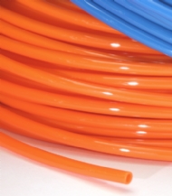 Click to enlarge - Flexible lightweight nylon tubing possessing good mechanical strength and resistant to a wide range of chemicals, liquids and gases. Can be used with push-in, compression and spigot type fittings.