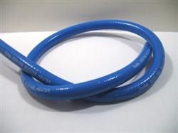 Click to enlarge - Highly flexible silicone hose with a polyester reinforcement designed for heating and cooling equipment. This hose a smooth cover and very smooth liner making it easy to cut and fit. 